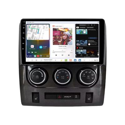 DUDUAUTO DUDU7 Stereo Radio for Dodge Challenger 2011-2014 with Carplay & Android Auto 9.5 Inch 2000x1200 2K QLED Touch Screen Head Unit with Bluetooth GPS DSP AM/FM Radio 6G RAM+64G ROM(Black)