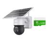 QDVOPHZA 4G SIM Solar Camera WiFi 6W Solar Panel Cameras 12X Zoom 8MP PIR Human Security Protection Dual Lens Surveillance CCTV(12PCS) view 1