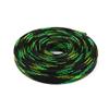 10mm Braided Cable Sleeving 5 Colors Length 5M Insulation Tight PET Expandable 150% Wire Cable Sleeves Gland Wire Sheathing - (Color: Black White) view 3