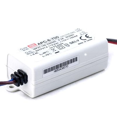 TorqCali APC-8-700 7.7W 5V 700mA Constant Current LED Driver - UL Listed - Quiet & Reliable for Office Electronics & Peripherals