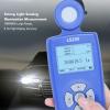 Spectrum Illuminance Meter, 01000000Lx 400nm-700nm Digital Illuminance Light Meter for Color Temperature, Humidity and Index, for Lighting Fixtures, Outdoor view 3