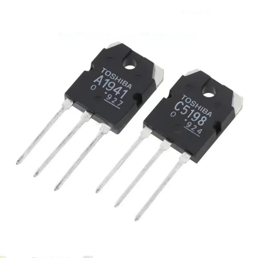 2PCS C5198 A1941 Audio Power Amplifier Tube 2SA1941 2SC5198 TO-3P(2SA1941 2PCS)