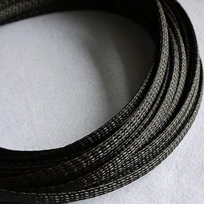 10meter Cable Sleeves 10mm Cotton yarn Braid Wire Protecting PP+ PET Nylon Cable Sleeve wire mesh shock for cable sets - (Color: CB)