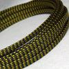 10meter Cable Sleeves 10mm Cotton yarn Braid Wire Protecting PP+ PET Nylon Cable Sleeve wire mesh shock for cable sets - (Color: CB) view 4