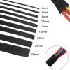 1/3/5/10M Length PET Black Cable Sleeve Insulated Braided Sleeving Data Line Protection Wire Cable Flame-Retardant Nylon Tube - (Color: 30mm, Inside Diameter: 1meter) view 4