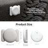 Car GPS Tracker for Vehicles Worldwide GPS Tracker for Vehicles Work with Find My (iOS Only), Car Vehicle Tracking Anti-Lost Locator with App for Cars, Wallet, Pets, Luggage (White) view 2