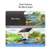 QDVOPHZA Solar Camera 4G SIM Card WiFi Surveillance Outdoor 4K 8MP 360 Wireless Night Vision CCTV Security Protection IP Cameras(4G Add 64GB Card) view 2