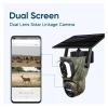 QDVOPHZA 4G Solar Security Cameras Wireless WiFi Outdoor 3K HD Video Surveillance Wildlife Night Vision Human/Animal Detection(WiFi Version Add 64G) view 2