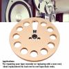 1/4 7 Empty Tape Reel, Open Reel Audio Tape Empty Reel Aluminum Alloy Takeup Reel for Reel to Reel Tape Players for TEAC for for Studer (Gold) view 2