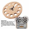 1/4 7 Empty Tape Reel, Open Reel Audio Tape Empty Reel Aluminum Alloy Takeup Reel for Reel to Reel Tape Players for TEAC for for Studer (Gold) view 3