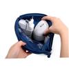 ANDRESLAD Travel Pouch Charger Cable Organizer Bag Cord Organizer Headphone Case Large Dark Shockproof view 3