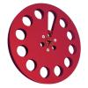7 x 1/4 Empty Take Up Reel to Reel Hub, Aluminum Alloy 1/4 7 Inch 11 Holes Empty Tape Reel for Recording Open Reel Sound Tape Empty Disc Open Reel Machine (Red) view 1