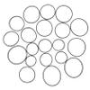 PHENOFICE 20pcs Sturdy Rubber Tape Recorder Belt Cassette Player Belt Replacement Cassette Machine view 1