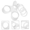 PAMINGONO Safe Light Material Car Speaker Bracket Auto Speaker Spacers Car Audio Decorative Ring Interior Decoration Mounting Spacer view 2