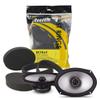 Alpine S2-S69, S Series 6x9 2-Way Hi-Res Speakers + Foam Baffle Kit Bundle view 1