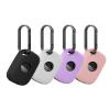 4 Pack Case for Tile by Life360 Pro (2024) Bluetooth Tracker,Soft Protective,Shockproof,BOVUGAC Silicone Case Cover with Keychain-Purple+Pink+Black+White view 1