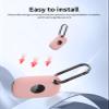 Case for Tile by Life360 Pro (2024) New Bluetooth Tracker, Soft Silicone Protective Portable Scratch Shock Resistant4 Pack Pink. view 4