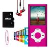 MP3 Player, Hotechs MP3 Music Player with 32GB Memory SD Card Slim Classic Digital LCD 1.82'' Screen Mini USB Port with FM Radio, Voice Record (Pink) view 1