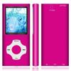 MP3 Player, Hotechs MP3 Music Player with 32GB Memory SD Card Slim Classic Digital LCD 1.82'' Screen Mini USB Port with FM Radio, Voice Record (Pink) view 2