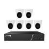 Speco Technologies ZIPL86T2 8-Channel Zip Kit  6-Turret Cameras, 2TB Storage, EZ Wizard Setup view 1