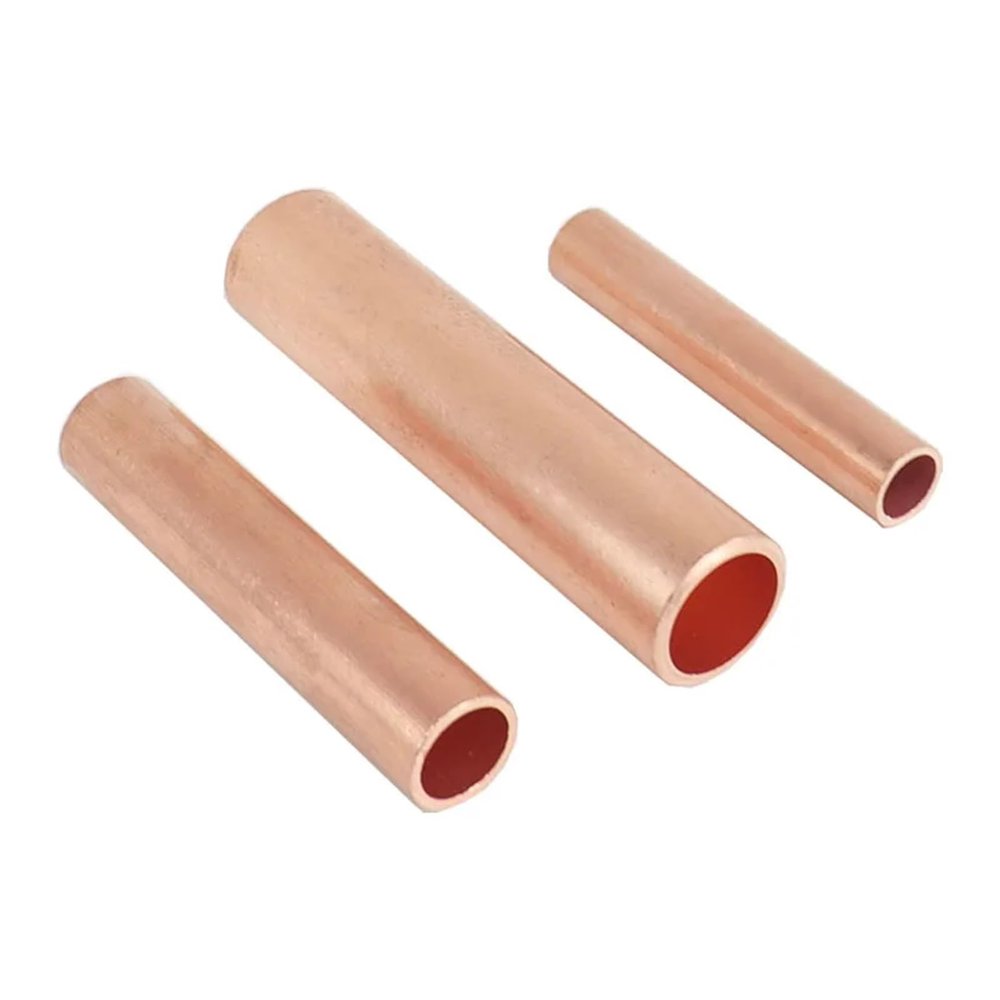 DLAHPJPT Automotive Electrical connectors GT-10 16 25 35 50 70mm2 was Wire Electrical Copper Connecting Terminal Cable Originally Pure Copper Cable Connecting Pipe(GT-50mm2 (1PCS))