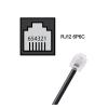 ACGTUY Meade LX200 Telescopes Upgrade Control Console Cable F/;TD/;1 USB to RS232 6P4C RJ11 RJ12 Cable Compatible with The Meade LX200 AUTOSTAR(3M) view 3