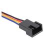 Chunsu 5pin Female to 4pin PWM Fan Adapter Cable for Moterboards 20cm 1007 22AWG Wire(Sleeved) view 4