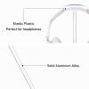 Ahonnpely Headphone Stand for Desk - Headset Stand with Aluminum Hanger, Headphone Holder for AirPods Max, Sony, Bose, Beats and More (White) view 3