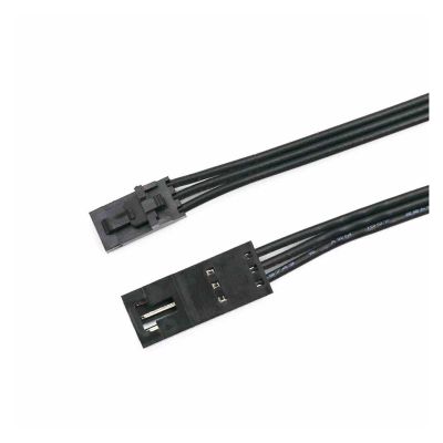 Chunsu RGB Fan Hub Lighting Node Extension Cable HD LL120 140 QL 3Pin to 4Pin Converter Adapter Cables -50cm(3p Extension)