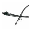 Chunsu RGB Fan Hub Lighting Node Extension Cable HD LL120 140 QL 3Pin to 4Pin Converter Adapter Cables -50cm(3p Extension) view 2