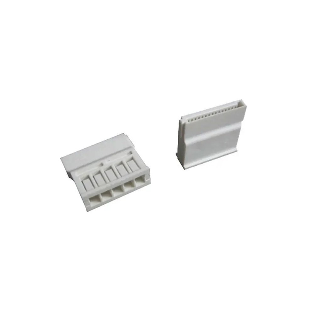 Chunsu 10pcs SATA Power Female Housing for PC Computer ATX Hard Disk Power-Black, Red, White(Connector no pins,1)