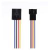 Chunsu 5pin Female to 4pin PWM Fan Adapter Cable for Moterboards 20cm 1007 22AWG Wire(No Sleeve) view 3
