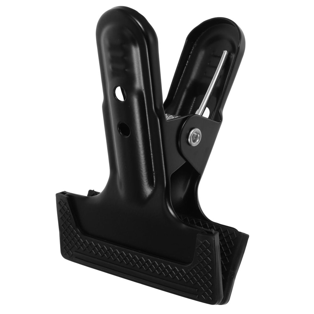 KONTONTY Heavy Duty A-shaped Metal Clip Lamp Holder Fastener for Woodworking Projects and Photography Backdrops Secure Grip Easy Installation Versatile Use Homes and Studios