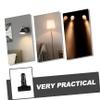 KONTONTY Heavy Duty A-shaped Metal Clip Lamp Holder Fastener for Woodworking Projects and Photography Backdrops Secure Grip Easy Installation Versatile Use Homes and Studios view 3
