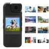 GOWENIC Portable Camera Video Recorder, 4K HD Video Camera with 1.54 Screen, Movement Detection, Loop Recording, 180 Rotatable Lens for Home, Outdoor, Law Enforcement, Security Guard view 1