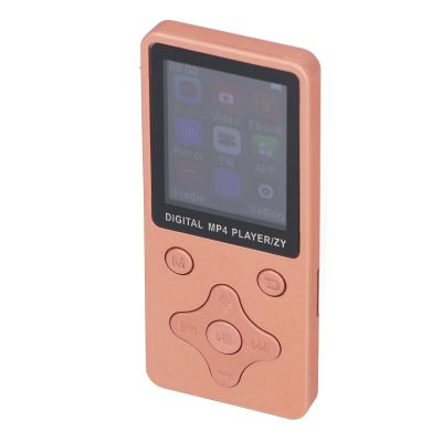 32GB MP3 Player, MP4 Player Support Up to 128GB ABS 1.8 Inch Screen Indoor (Gold)
