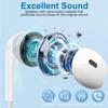 Docutca 2 Pack Wired Earbuds/Wired Headphones with 3.5mm Jack Earphones[MFi Certified] with Microphone Volume Control Compatible for iPhone,iPad,iPod,Computer,MP3/4,Android Most 3.5mm Audio Devices view 3