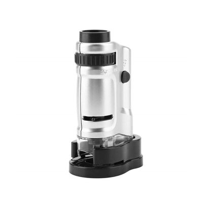 JOEBO Microscope Kit 20X-40X Zoom Mini Pocket Microscope, with Base Microscope Lens Adapters