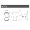ENS IP-5IR4E3BA3-MZ Titanium 4MP IR Water-Proof Bullet Network Camera, 1/3" CMOS, 4MP@30FPS, 2.8-12mm Lens, IR(230ft), True WDR, VCA, Audio/Alarm, PC, FD, SD Slot, IP67, DC12V/PoE view 2