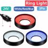 Lab Microscope Accessories Industrial Machine Vision Inspection LED Ring Light(Blue Light,180mm Diameter) view 3