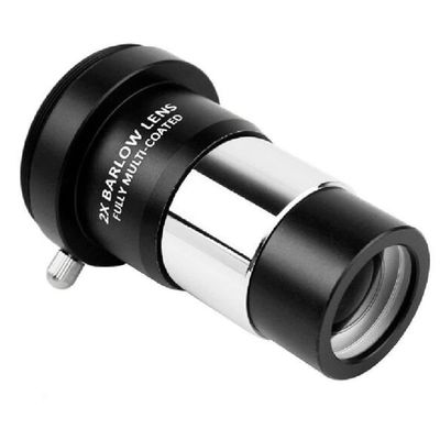 2X 3X Extenders Telescope Accessories M42X0.75mm Camera with M42 Camera Adapter(2X Barlow Lens)