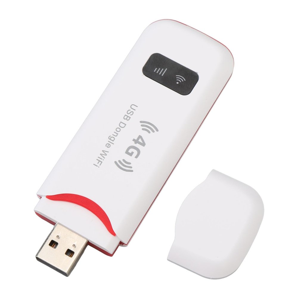 4G LTE USB Modem, Portable 4G Mobile Internet Devices with SIM Card Slot, 150Mbps Wire Less Mobile Hotspot for Travel, for Europe Asia Oceania Africa