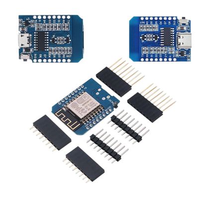 D1 Mini - Mini NodeMcu 4M Bytes Lua WF Internet of Things Development Board Based ESP8266 for WeMos