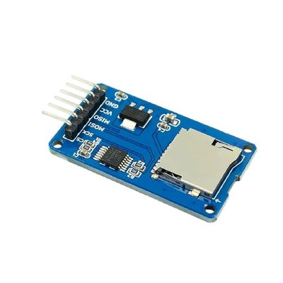 10pcs/lot Micro SD Card Mini TF Card Reader Module SPI Interfaces with Level Converter Chip for