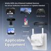 Quxas 1200mbps WiFi Extender.WiFi Repeater.Universal Ethernet Adapter: Dual-Band WiFi Bridge with Bridge, Client, AP Modes, Converts Wireless to Wired, for PCs, Printers, TVs, Consoles. view 3