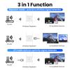 Quxas 1200mbps WiFi Extender.WiFi Repeater.Universal Ethernet Adapter: Dual-Band WiFi Bridge with Bridge, Client, AP Modes, Converts Wireless to Wired, for PCs, Printers, TVs, Consoles. view 4