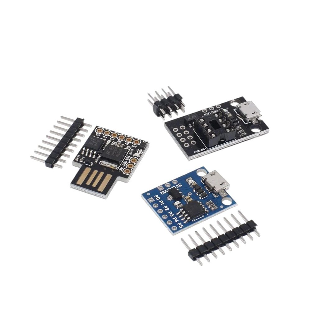 1PCS Blue Black TINY85 Digispark Kickstarter Micro Development Board ATTINY85 Module for Arduieno IIC I2C USB