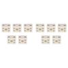 10 Pcs Ceramic Wiring Terminal Block 5 Hole Connector for Power Supply Voltage Television Automobile view 1