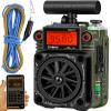 ZHIWHIS AM FM Shortwave Radio with Bluetooth and NOAA Alert, Small Rechargeable Radios with APP Control, Bass, SOS Alarm, Preset, T-Type Antenna, Emergency w/ 9.9 Ft Wire Antenna for Camping ZWS-777 view 1
