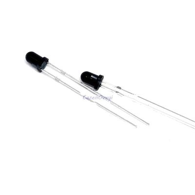 100pcs/lot LED 3mm 940nm IR Receiving Diode Round Tube Light